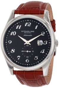 Stuhrling Original Men's 171A.3315E1 Classic Cuvette 44 Slim Automatic Date Watch