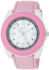 Sprout Women's ST2017MPLP  Light Pink Organic Cotton Strap Watch