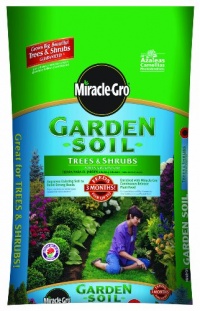 Miracle-Gro 73359300 Garden Soil Bag, Trees & Shrubs