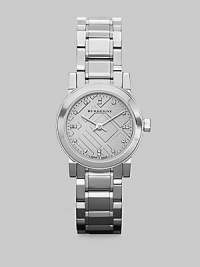 Burberry BU9213 Watch Heritage Ladies - Silver Dial Stainless Steel Case Quartz Movement