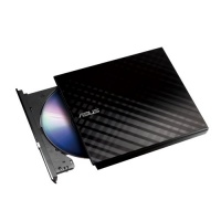 Asus 8X External Slim DVD+/-RW Drive SDRW-08D2S-U - Retail (Black)