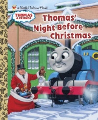 Thomas' Night Before Christmas (Thomas & Friends) (Little Golden Book)