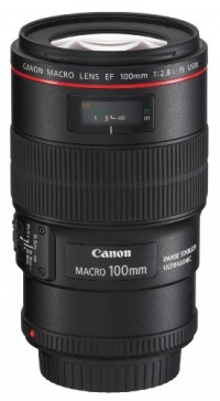 Canon EF 100mm f/2.8L IS USM Macro Lens for Canon Digital SLR Cameras