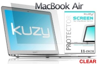 Kuzy - CLEAR AIR 11-inch Screen Protector Film for Apple MacBook AIR 11.6 (Models: A1370 and A1465) - Clear