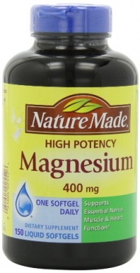 Nature Made High Potency Magnesium 400 mg - 150 Liquid Softgels