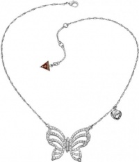 GUESS Stainless Steel Fly Girl Necklace UBN41309