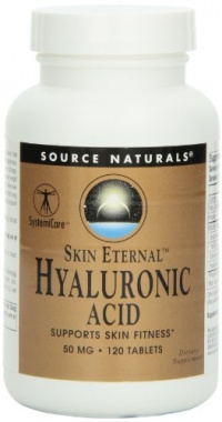 Source Naturals Skin Eternal Hyaluronic Acid, 50mg, 120 Tablets