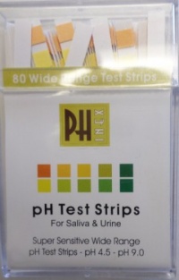 Phinex Diagnostic Ph Test Strips, 80ct -2 pack (160 strips) Results in 15 Seconds Balance Your pH today