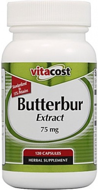 Vitacost Butterbur Extract - Standardized -- 75 mg - 120 Capsules