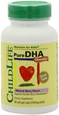 Child Life Pure DHA Soft Gel Capsules, 90-Count