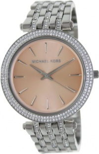 Michael Kors Darci Rose-Gold-tone Dial Steel Crystal Ladies Watch MK3218