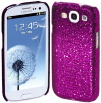 Cimo Bling Sparkle Hard Cover Back Case for Samsung Galaxy S III - Purple