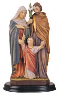 Holy Family Jesus Mary Joseph Religious Figurine Decoration Decor