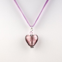 Murano Glass Pendant - Cindy Purple