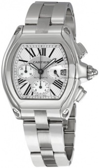 Cartier Men's W62019X6 Roadster Automatic Chronograph Watch