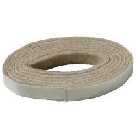 Shepherd Hardware 9818 1/2 58 inch Beige Self Adhesive Felt Strip Pad