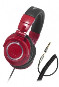 Audio Technica ATHM50RD Pro DJ Headphones - Red