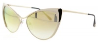 Tom Ford Nastasya FT0304 Sunglasses - 28G Shiny Rose (Gold Mirror Lens) - 56mm