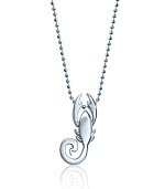 What's your sign? This beautifully rendered Scorpion pendant necklace will help your stars align in polished sterling silver.