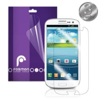 Fosmon Crystal Clear Screen Protector Shield for Samsung Galaxy S3 III i9300 - 3 Pack