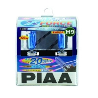 PIAA 19665 Xtra Xtreme White Plus 65W=120W H9 Bulb - Twin Pack