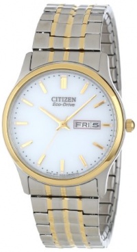 Citizen Men's BM8454-93A Eco-Drive Flexible Band Two-Tone Watch