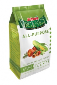 Jobe's 09526 Organic All Purpose Granular Fertilizer 4-Pound Bag