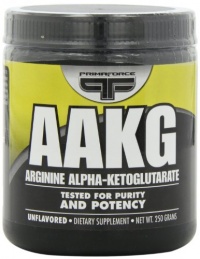 Primaforce Arginine Alpha-ketoglutarate, Unflavored, 250 Grams