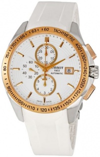 Tissot Men's T0244272701100 Velco-T White Chronograph Dial Watch