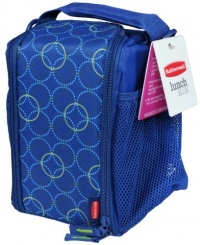 Rubbermaid 1813779 Lunch Blox small durable bag - Blue Circle