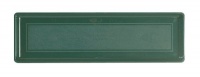 Novelty 10301 Plastic Flower Box Tray, Hunter Green, 30-Inch Length