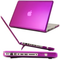 iPearl mCover Hard Shell Case with FREE keyboard cover for Model A1278 13-inch Regular display Aluminum Unibody MacBook Pro - PURPLE