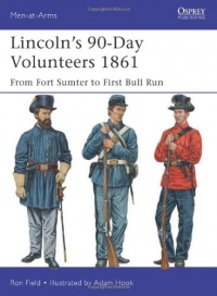 Lincoln's 90-Day Volunteers 1861: From Fort Sumter to First Bull Run (Men-at-Arms)