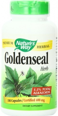 Nature's Way Goldenseal Herb, 400mg, 180-Capsules