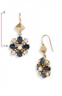 Juicy Couture 'Nouveau Couture' Cluster Drop Earrings