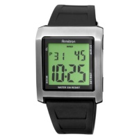 Armitron Men's 408115BLK Chronograph Square Black Digital Sport Watch