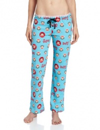 Paul Frank Women's Signature Julius Print Logo Waist Pant