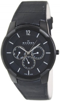 Skagen Men's 856XLBLB Steel Black Matte Dial Multifunction Watch