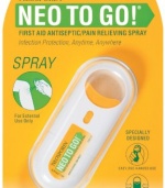 Neosporin Neo to Go Antiseptic Pain Relieving Spray, 0.26 Ounce (Pack of 2)