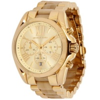 Michael Kors MK5722 WBradshaw Gold and Horn Watch