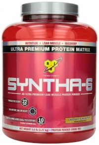 BSN Syntha-6 Protein Powder, Chocolate Peanut Butter, 5 Pound