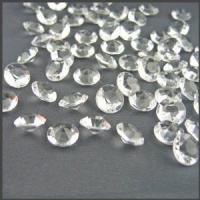 2000 Diamond Table Confetti Wedding Bridal Shower Party Decorations 1/3ct - Many Colors Available