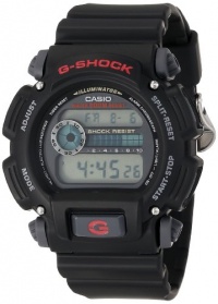 Casio Men's DW9052-1V G-Shock Black Stainless Steel and Resin Digital Watch