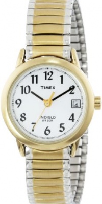 Timex Women's T2H381 Easy Reader Two-Tone Expansion Band Watch