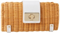 Kate Spade New York Waverly Terrace Jeanetta PXRU4021 Clutch,Natural/White,One Size