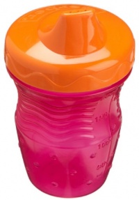 NUK BPA Free Fun Grips Spill Proof Cup, 7 Ounce, Colors May Vary