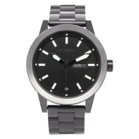 NIXON Men's A263-150 Stainless Steel Analog Black Dial Watch