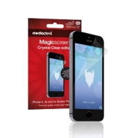 MediaDevil Magicscreen Screen Protector: Crystal Clear (Invisible) - Apple iPhone 5 / 5S / 5C (2 x FRONT screen protectors)