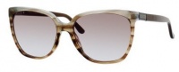 Gucci GG3502/S Sunglasses-0R4E Brown Azure Havana (NE Khaki Aqua Lens)-57mm