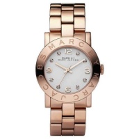 Marc by Marc Jacobs Amy Quartz White Dial Women's Watch - MBM3077